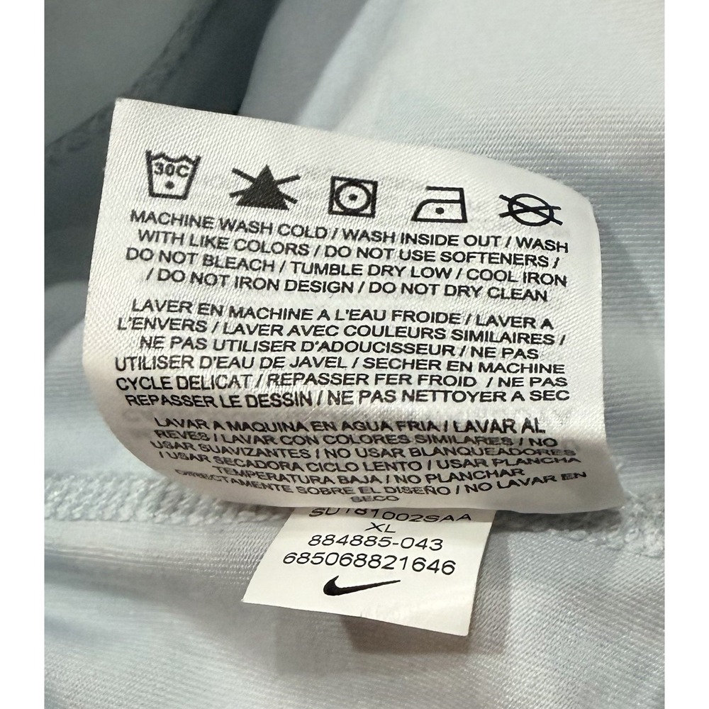 Nike Women's Golf Skort Dri-Fit Light Grey Size XL 884885-043 - Picture 8 of 8